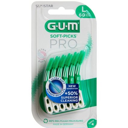 GUM Soft-Picks Pro Large 60 stk - Gum Soft-Picks Advanced er udgået